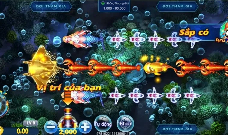 Hệ thống vũ khí trong game Bắn Cá Royal Fishing tại SB365