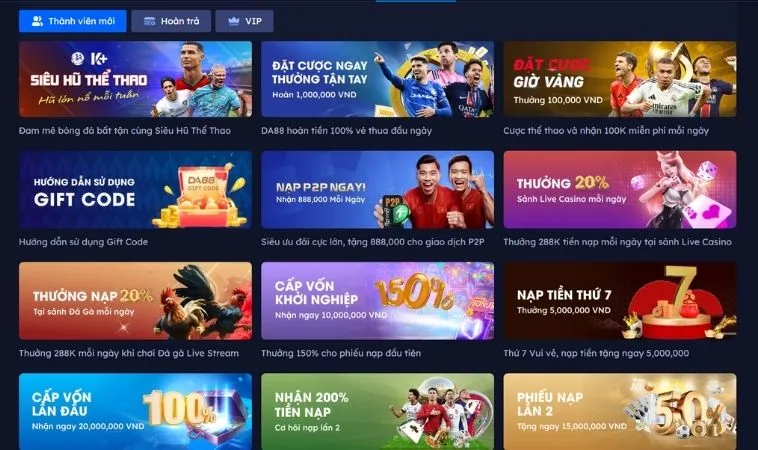 Săn Ngay Khuyến Mãi SB365 Cực Sốc Rinh Thưởng Bạc Tỷ 1 Các chương trình khuyến mãi SB365 hấp dẫn tặng người chơi